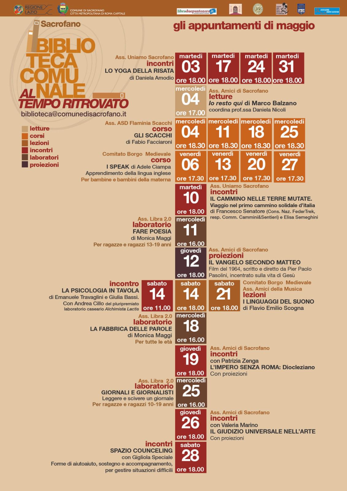 Eventi Maggio