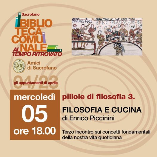 INCONTRO: FILOSOFIA E CUCINA 