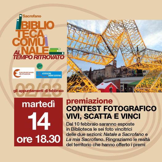 PREMIAZIONE CONTEST FOTOGRAFICO: VIVI SCATTA E VINCI v