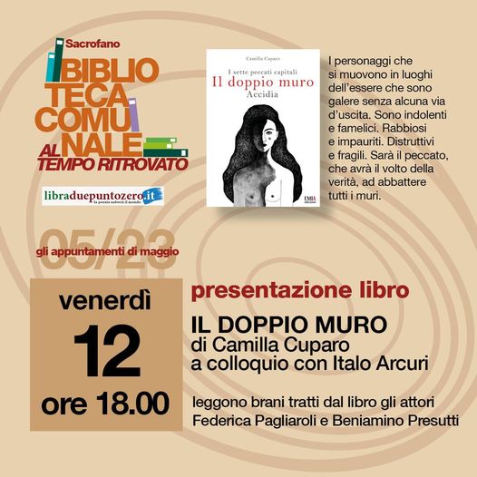 PRESENTAZIONE LIBRO: IL DOPPIO MURO CON CAMILLA CUPARO 