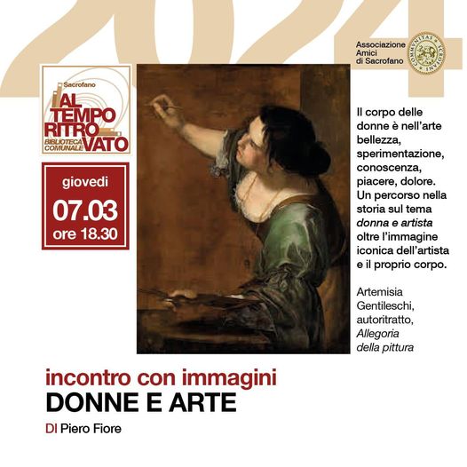 BIBLIOTECA: DONNE E ARTE: INCONTRO CON IMMAGINI