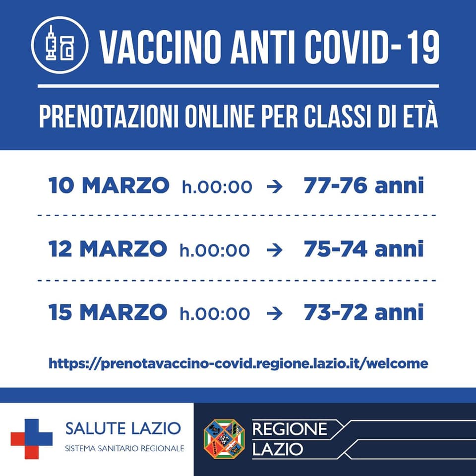 PRENOTAZIONE VACCINO ANTICOVID