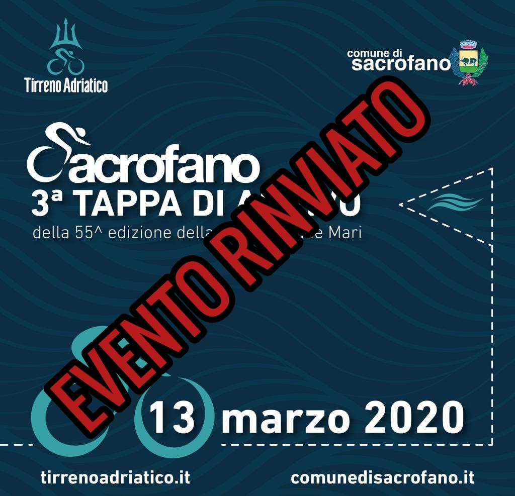 Locandina Evento Rinviato