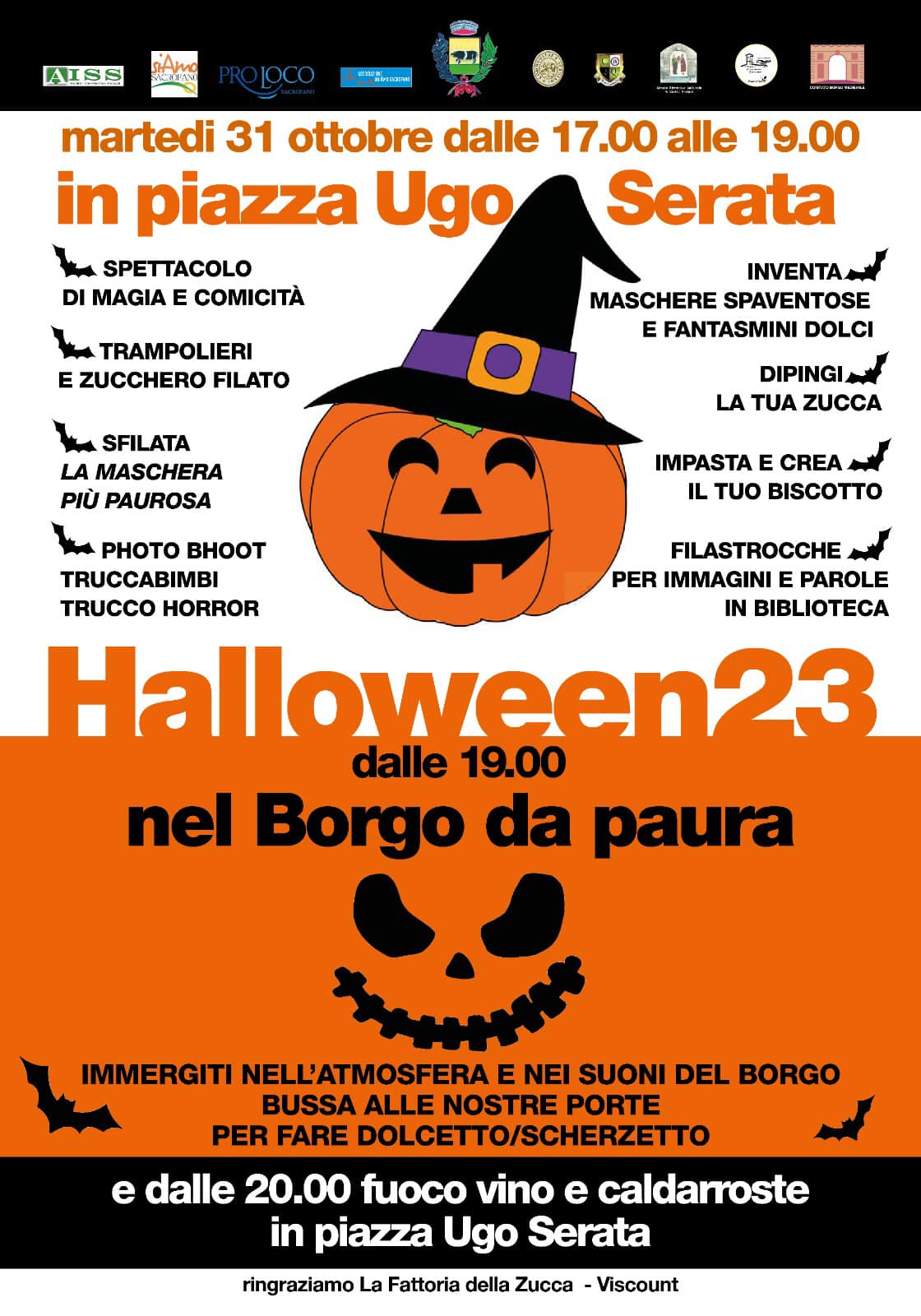 HALLOWEEN A SACROFANO 