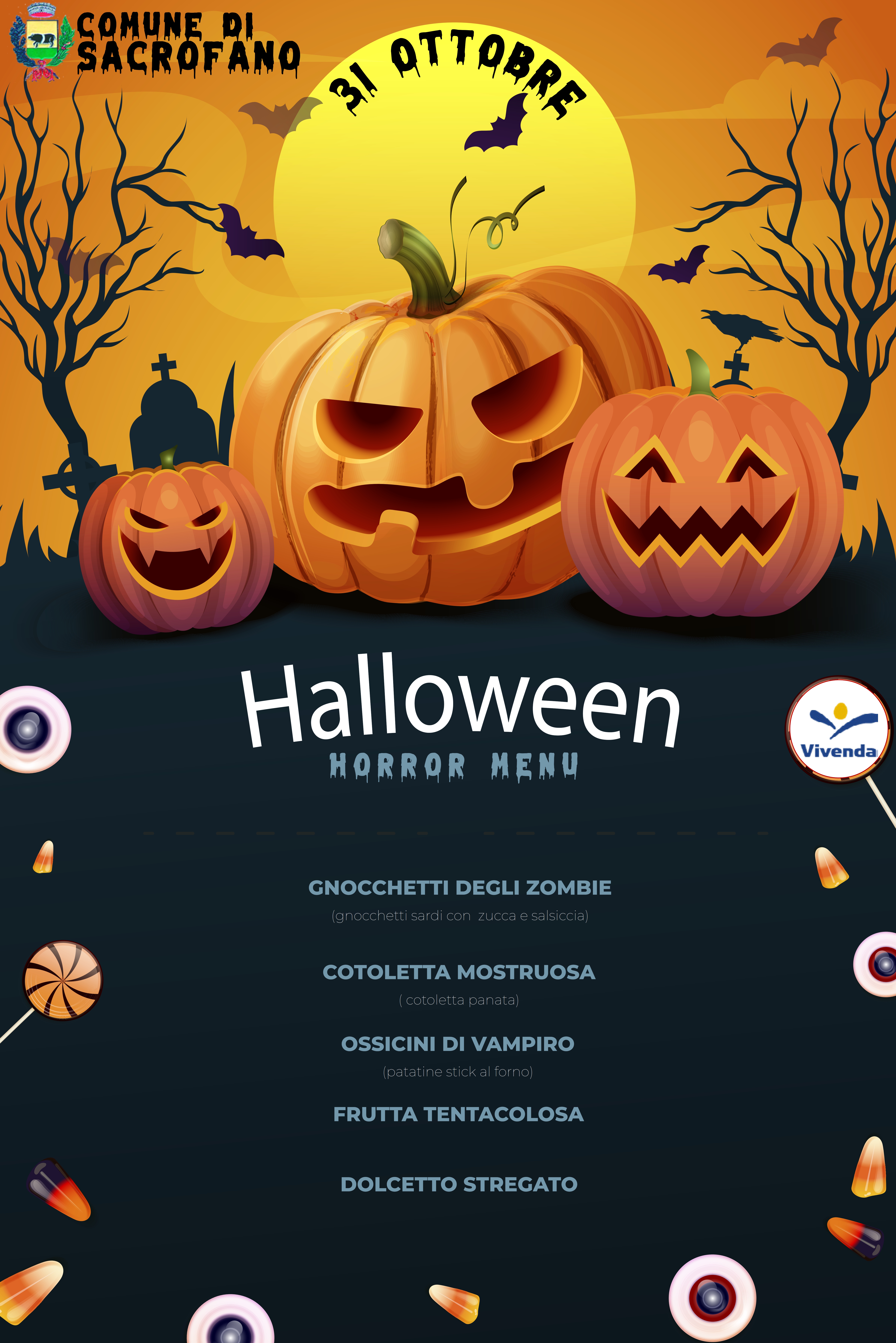 Menu Sacrofano Halloween