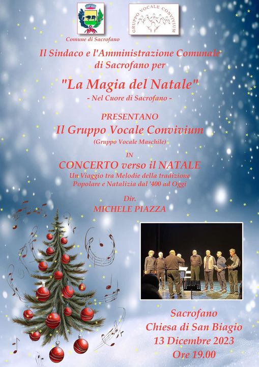 LA MAGIA DEL NATALE A SACROFANO: CONCERTO VERSO IL NATALE