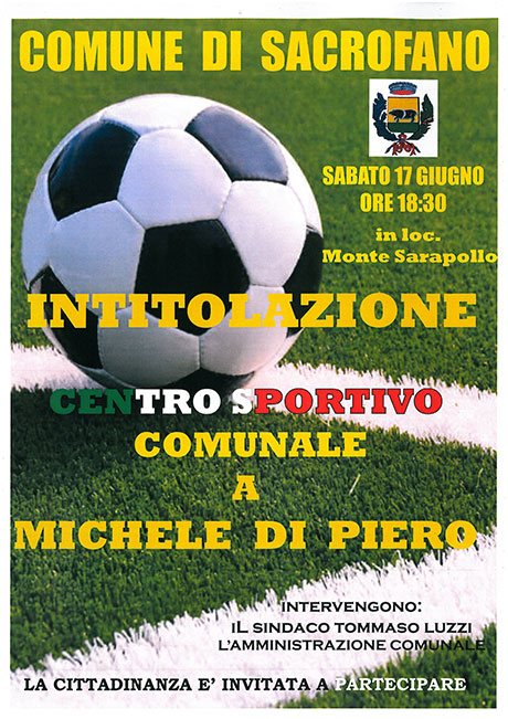 intitolazione Centro Sportivo 