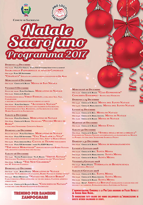 Natale Sacrofano 2017 Pagina