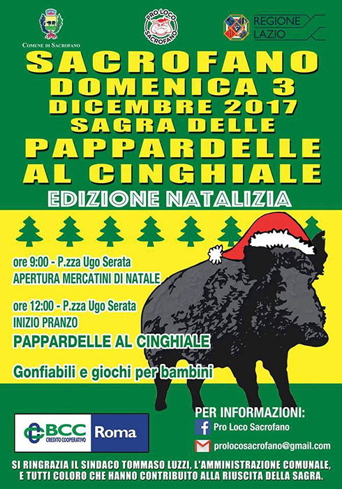 Sagra Pappardelle Edizione Natalizia