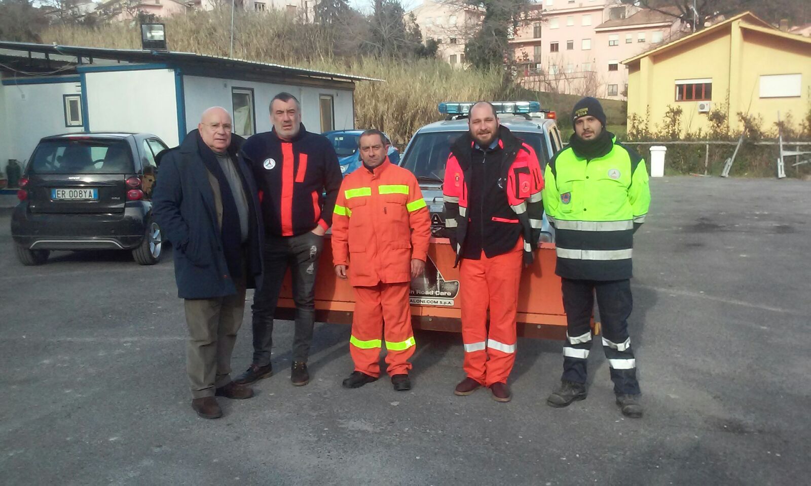 Partenza per Amatrice 