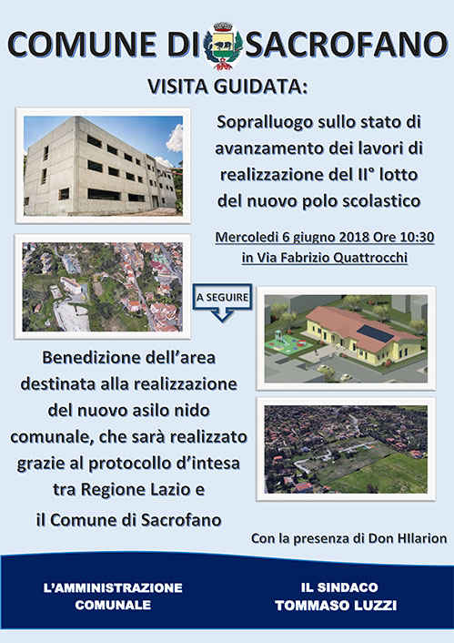 Visita Polo Scolastico 6 giugno 2018 ore 10 piccolo