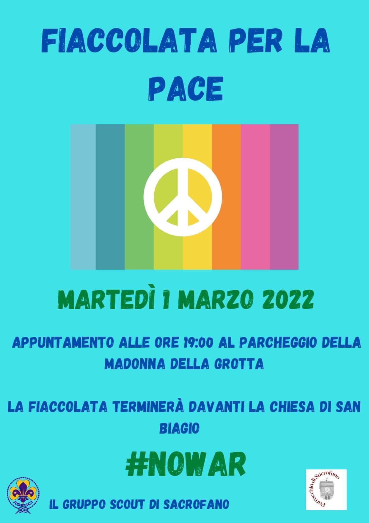 FIACCOLATA PER LA PACE