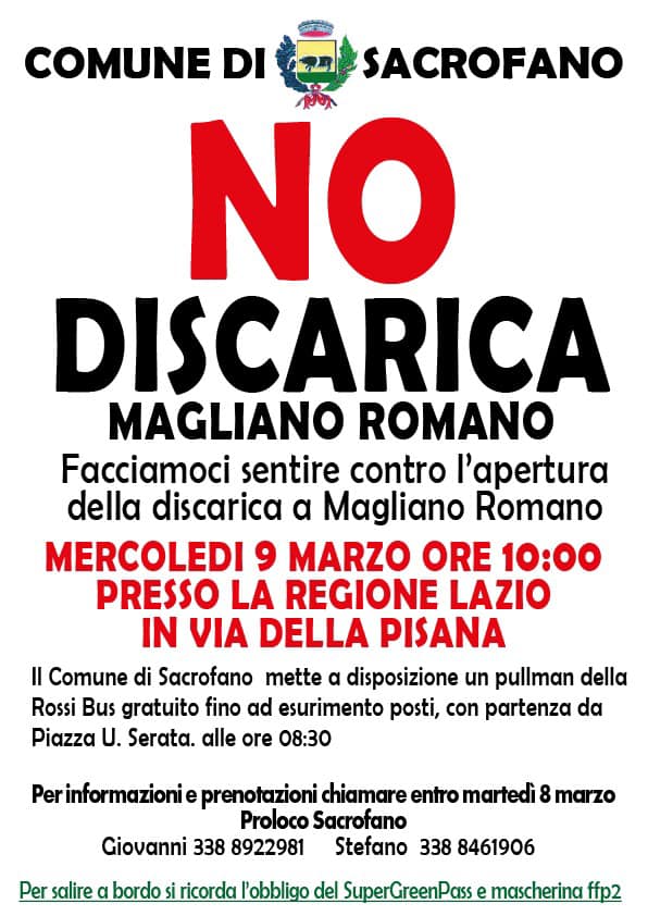 Manifestazione No Discarica