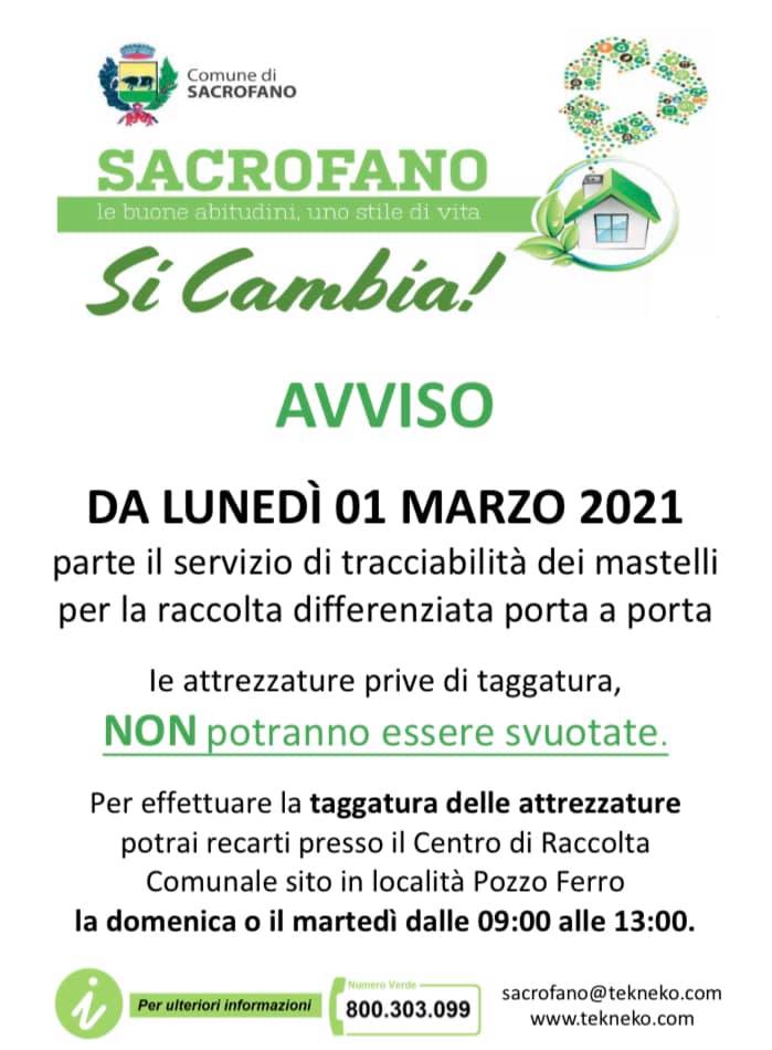 Locandina Sacrofano si cambia